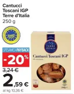 Carrefour Express Cantucci Toscani IGP Terre d'Italia offerta