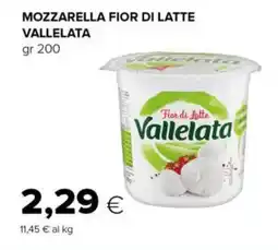 Tigre Mozzarella fior di latte VALLELATA offerta