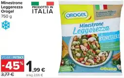 Carrefour Express Minestrone Leggerezza Orogel offerta