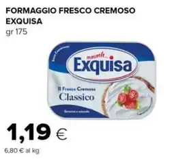 Tigre Formaggio fresco cremoso EXQUISA offerta