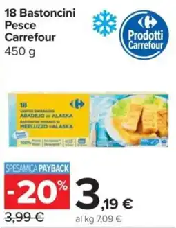 Carrefour Express 18 Bastoncini Pesce Carrefour offerta