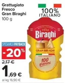 Carrefour Express Grattugiato Fresco Gran Biraghi offerta