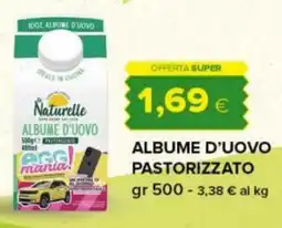 Tigre Albume d'uovo pastorizzato offerta