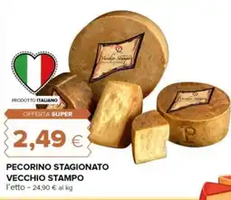 Tigre Pecorino stagionato vecchio stampo offerta