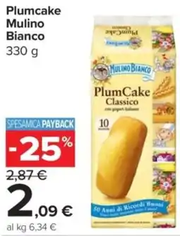 Carrefour Express Plumcake Mulino Bianco offerta