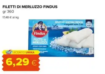 Tigre Filetti di merluzzo FINDUS offerta