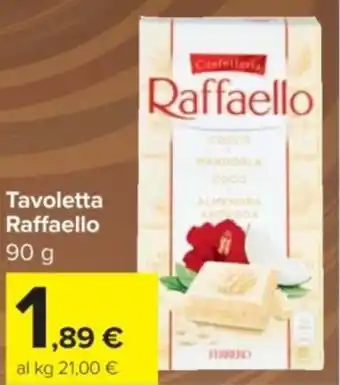 Carrefour Express Tavoletta Raffaello offerta