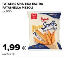 Tigre Patatine una tira l'altra patasnella PIZZOLI offerta