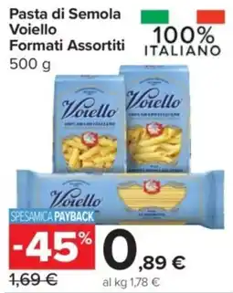 Carrefour Express Pasta di Semola Voiello offerta