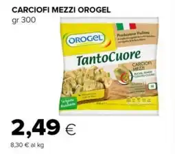 Tigre Carciofi mezzi OROGEL offerta