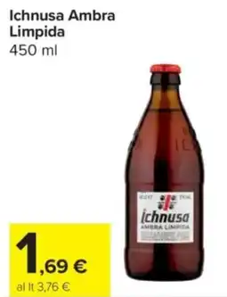 Carrefour Express Ichnusa Ambra Limpida offerta