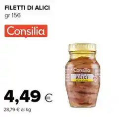 Tigre Consilia filetti di alici offerta
