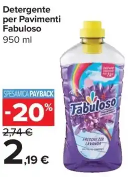 Carrefour Express Detergente per Pavimenti Fabuloso offerta