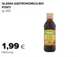 Tigre Glassa gastronomica bio PONTI offerta