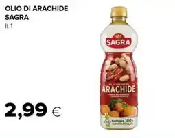 Tigre Olio di arachide SAGRA offerta