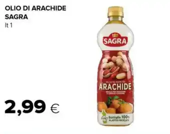 Tigre Olio di arachide SAGRA offerta