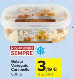 Carrefour Express Gelato Variegato Caramello offerta