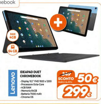 Expert Lenovo Ideapad Duet Chromebook offerta