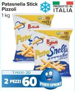 Carrefour Express Patasnella Stick Pizzoli offerta