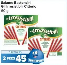Carrefour Express Salame Bastoncini Gli Irresistibili Citterio offerta