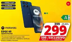 Comet motorola EDGE 60 SMARTPHONE offerta