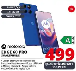 Comet motorola EDGE 60 PRO SMARTPHONE offerta