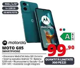 Comet motorola MOTO G05 SMARTPHONE offerta