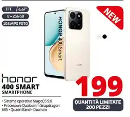 Comet honor 400 SMART Smartphone offerta