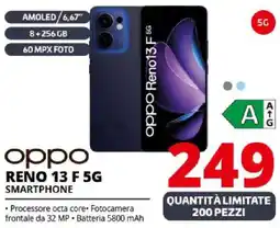 Comet oppo RENO 13 F 5G SMARTPHONE offerta