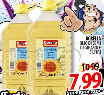 Il Genio Supermercato Dorella olio di semi di girasole offerta