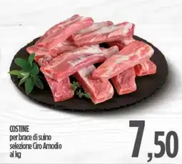 Ciro Amodio COSTINE per brace di suino selezione Giro Amodio offerta