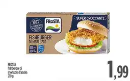 Ciro Amodio FROSTA fishburger di merluzzo d'alaska offerta