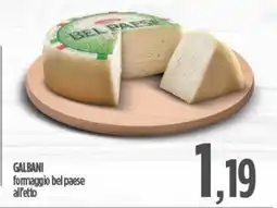 Ciro Amodio GALBANI formaggio bel paese offerta