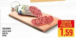 Ciro Amodio CIRIO AMODIO salame napoli bollo blu offerta