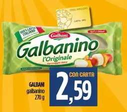 Ciro Amodio GALBANI galbanino offerta