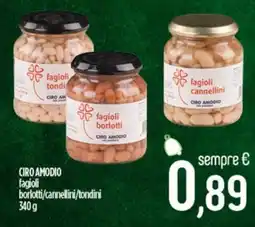 Ciro Amodio CIRO AMODIO fagioli borlotti/cannellini/tondini offerta