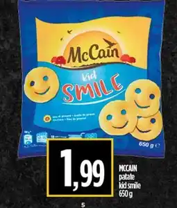 Ciro Amodio MCCAIN patate kid smile offerta