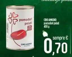 Ciro Amodio CIRO AMODIO pomodori pelati offerta