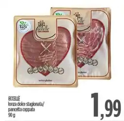 Ciro Amodio ECCELLÈ lonza dolce stagionata/ pancetta coppata offerta