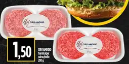 Ciro Amodio CIRO AMODIO hamburger suino/pollo offerta