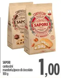 Ciro Amodio SAPORI cantuccini mandorla/gocce di cioccolato offerta