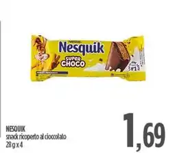 Ciro Amodio NESQUIK snack ricoperto al cioccolato offerta