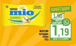 Ciro Amodio NESTLE MIO formaggino dassico offerta