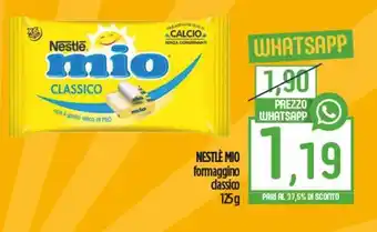 Ciro Amodio NESTLE MIO formaggino dassico offerta
