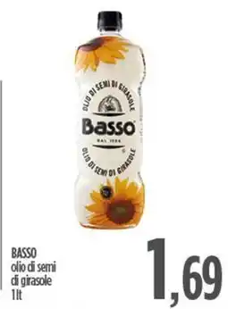 Ciro Amodio BASSO olio di semi di girasole offerta