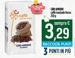 Ciro Amodio CIRO AMODIO caffe macinato fresco offerta