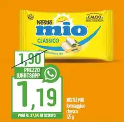 Ciro Amodio NESTLE MIO formaggino classico offerta
