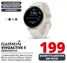 Comet GARMIN VIVOACTIVE 5 Smartwatch offerta