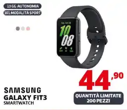 Comet SAMSUNG GALAXY FIT3 Smartwatch offerta