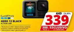 Comet GoPro HERO 13 BLACK ACTION CAM offerta